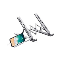 Katlanabilir Alüminyum Laptop Standı - 13 Kademeli Yükseklik 1