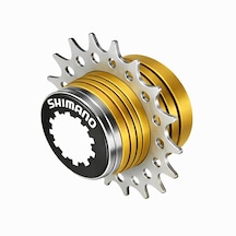 Shımano Single Speed Tek Dişli Kit 15t Sarı