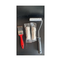 10cm Rulo Set Ve İz Bırakmayan Cadence Turkuaz 1no Fırça