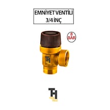 Emniyet Ventili 3/4 İnç 8 Bar