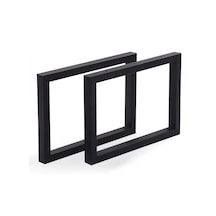 Bank Ayağı Bench Puf Orta Sehpa Ayakları 2 Adet 35 Cm Metal Ayak