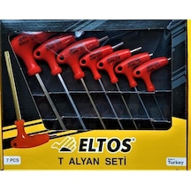 Eltos Alyan Takımı 7 Parça T Tipi Allen Seti T Saplı.