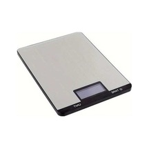 Fastbuy Dream011 1 Adet Gümüş Paslanmaz Çelik Taşınabilir Elektronik Mutfak Terazisi, Hassas Gram Ölçüm, Gümüş Renkli Ev Tipi Gümüş