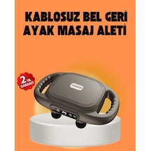 Şarjlı 6 Başlıklı Masaj Tabancası 2000 Mah Sessiz Güçlü Motor Çok Renkli