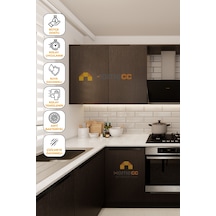 Yapışkanlı Folyo - Premium Metal Bronz Pvc Kaplama - Mobilya Duvar Kapı - 120cm Genişlik - Pm979 120 X 700 Cm