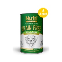 Nutri Canin Tahılsız Kuzulu ve Patatesli Konserve Yetişkin Köpek Maması 6 x 400 G