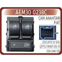 An 238c Cam Kaldırma Anahtarı Ducato Sol -mavi 1 Ad
