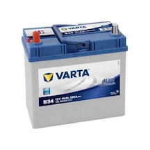 Varta Blue Dynamic 12V 45 Ah Amper B34 Ters Kutup Akü