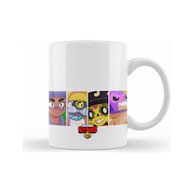 Brawl Stars Rare Characacters Kupa Bardak Porselen No28065 Karışık