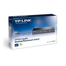 TP-Link TL-SG1024D 24 Port Gigabit Rackmount Metal Kasa Switch