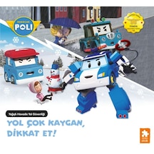 Robocar Poli Yol Çok Kaygan, Dikkat Et - Yqbx-900139