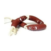 Lion Pet 35 CM Diş İpli Sosis Köpek Oyuncağı