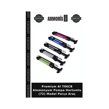 Premium Al T06cb Alemünyum Pompa Hortumlu 72 Model Parça Araç Çok Renkli