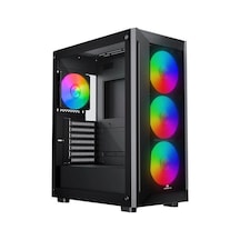 Gamebooster 650w 80+ Whıte Raıder E651b Gaming Mid-tower Pc Kasası