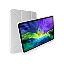 Galaxy Tab S9 Fe Plus 12.4" İle Uyumlu Kalem Bölmeli Uyku Modlu Kılıf, Gri