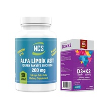 Ncs L-carnitine Koenzim Q10 90 Tablet + Ncs Vitamin D3 K2 Damla