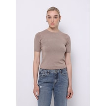 Colin's Colins Slim Fit Kadın Gri Kazak Cl1075531 Q1.v1 Tpe Gri
