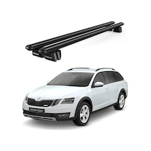 Pençe Skoda Octavia Sw 2013-2020 Uyumlu Siyah Ara Atkı 109cm Port Bagaj Tavan Barı