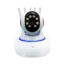 Led Aydınlatmalı 5 Antenli Motorlu 1080p Wifi Kamera Sensörlü .