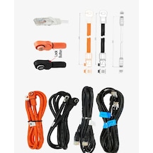 Pylontech M1c Kablo Kiti H32148 Serisi Aküler İçin