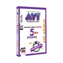 Yargı Yks Ayt Eşit Ağırlık 5 Deneme Çözümlü Yargı Yayınları