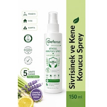 Defonat Bitkisel Sinek Sivrisinek Ve Kene Kovucu Koruyucu Sprey 150 Ml