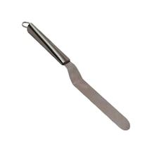 Pasta Paleti Eğik Çelik 25 Cm Gümüş