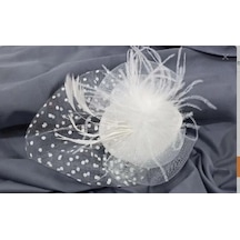 Nikah Kepi Vualet Nikah Şapkası Gelin Kepi 4 Renk