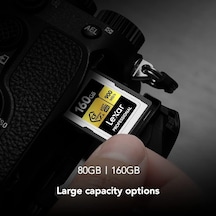 Lexar 80gb Profesyonel Cfexpress Tip A Altın Serisi Hafıza Kartı,
