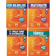 8.sınıf Tüm Dersler Soru Bankası