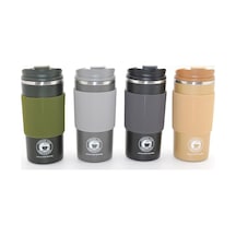 500ml Paslanmaz Çelik Termos Mug - Sızdırmaz Kapaklı Çift Katmanlı Termos Alk3133 -