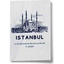 The Enchanting City Of Istanbul Mini Defter Çok Renkli