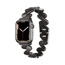 Apple Uyumlu Watch 42mm Kordon Krd-80 Metal Strap Kayış