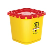 Tıbbi Atık Kovası 3 Lt - 10 Adet Sarı