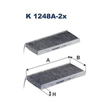 Fıltron K 1248a-2x Aktıf Karbonlu Polen Fıltresı 2 Lı Kangoo 2008- Master Iıı 10-