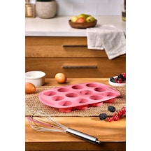 Emsan Silikon Muffin Kalıbı Pembe