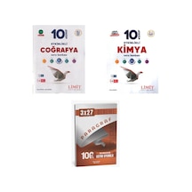 2027 Limit 10. Sınıf Etkinlikli Coğrafya + Kimya Maarif Soru + Anla Kazan Paragraf Deneme 3'lü Set