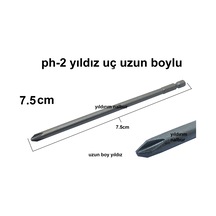Bits Yıldız Uç 7.5 Cm Orta Boy