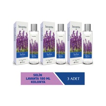 Selin Parfümlü Kolonya Lavanta 3'lü (540 ml)