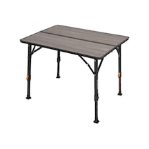 Kingcamp Granite Premium 80x60 Katlanır Lux Kamp Masası Ahşap - Kahverengi