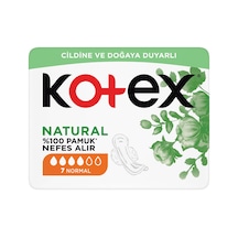 Kotex Natural Ultra Single Normal Ped 7'li - 8 Adet Tarı