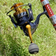 Fochsia 4000 Advanced Çift Milli Döner Makara 14+1 Paslanmaz Çelik Bilyalı Rulman Yüksek Oran Alüminyum Gövde Levrek Ve Alabalık Avı İçin