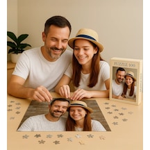 Bk Gift Kişiye Özel Fotoğraflı 1000 Parça Profesyonel Puzzle, Babaya Hediye, Babalar Günü Hediyesi Kobitmeyencom34240 Bk Gift