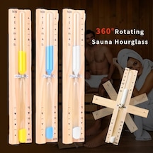 Willowhaven 1 Adet 360 Derece Dönebilen 30 Dakika Sarı Sauna Zamanlayıcı