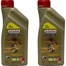 Castrol Power I 10W-40 4T Motor Yağı 2 X 1 L