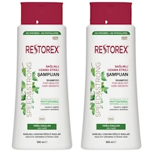 Restorex Yağlı Saçlar Şampuanı 2 x 500 ML