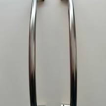 Alüminyum Yay Tip Kol 50 Cm Boyunda Bronz Eloksal