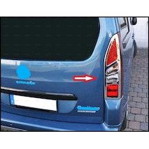 Ebal Otomotiv Peugeot Partner Tepee krom Stop Çerçevesi 2 Pcs 2008-2018 Arası