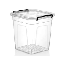 30 Litre 6 No Derin Erzak Saklama Kabı Royaleks-mrd056 Abanoz