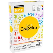Rey Text Graphics A4 160 Gr 250 Yaprak 21x29,70 Gramajlı 250 Li
